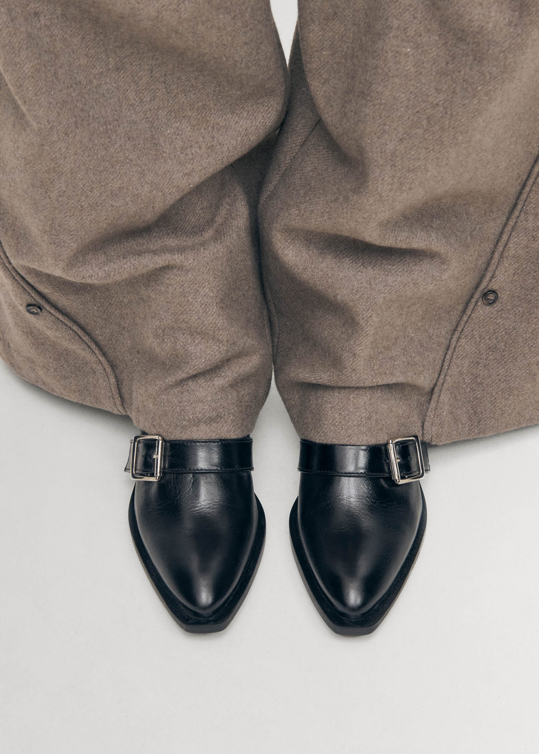 Eras Black Leather Ankle Boots - Image 7