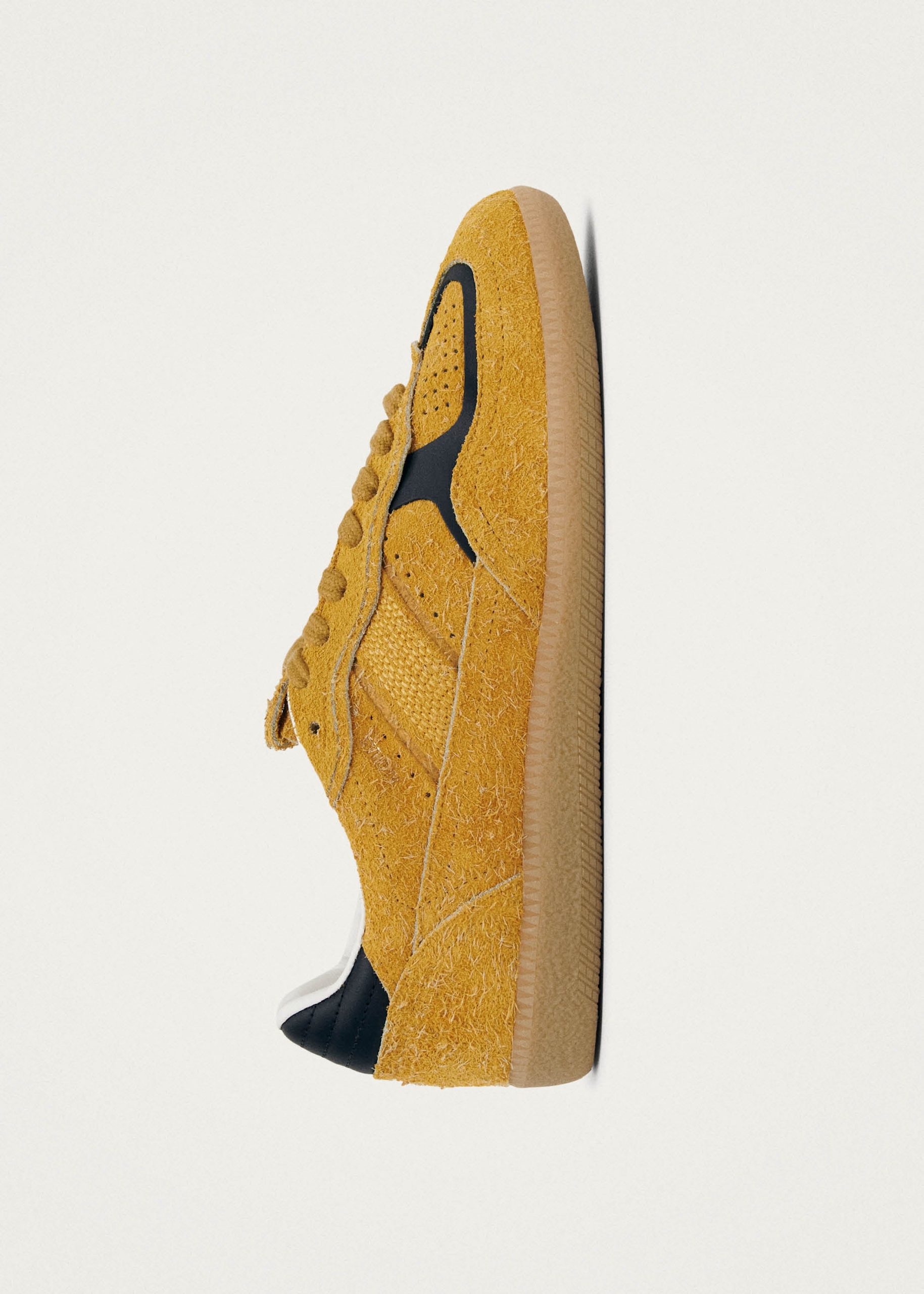 Tb.490 Rife Suede Fuzzy Yellow Leather Sneakers - Image 5