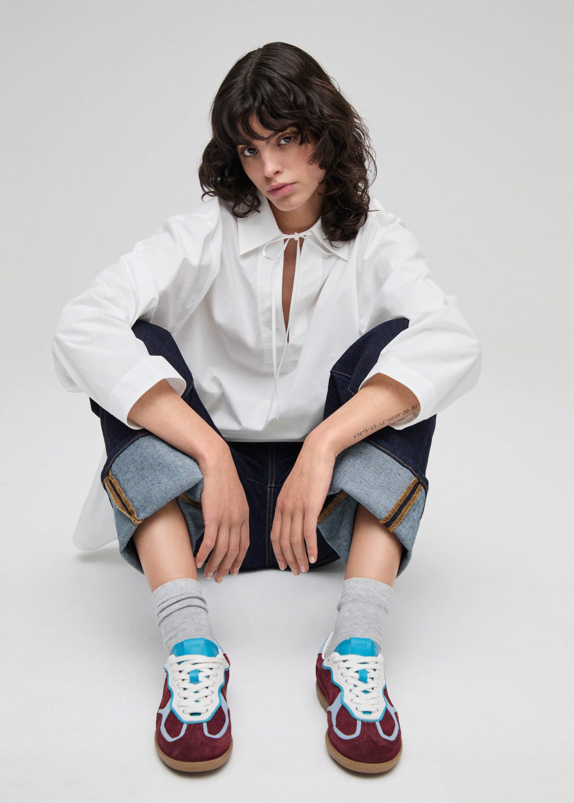 Tb.490 Rife Burgundy Leather Sneakers - Image 2