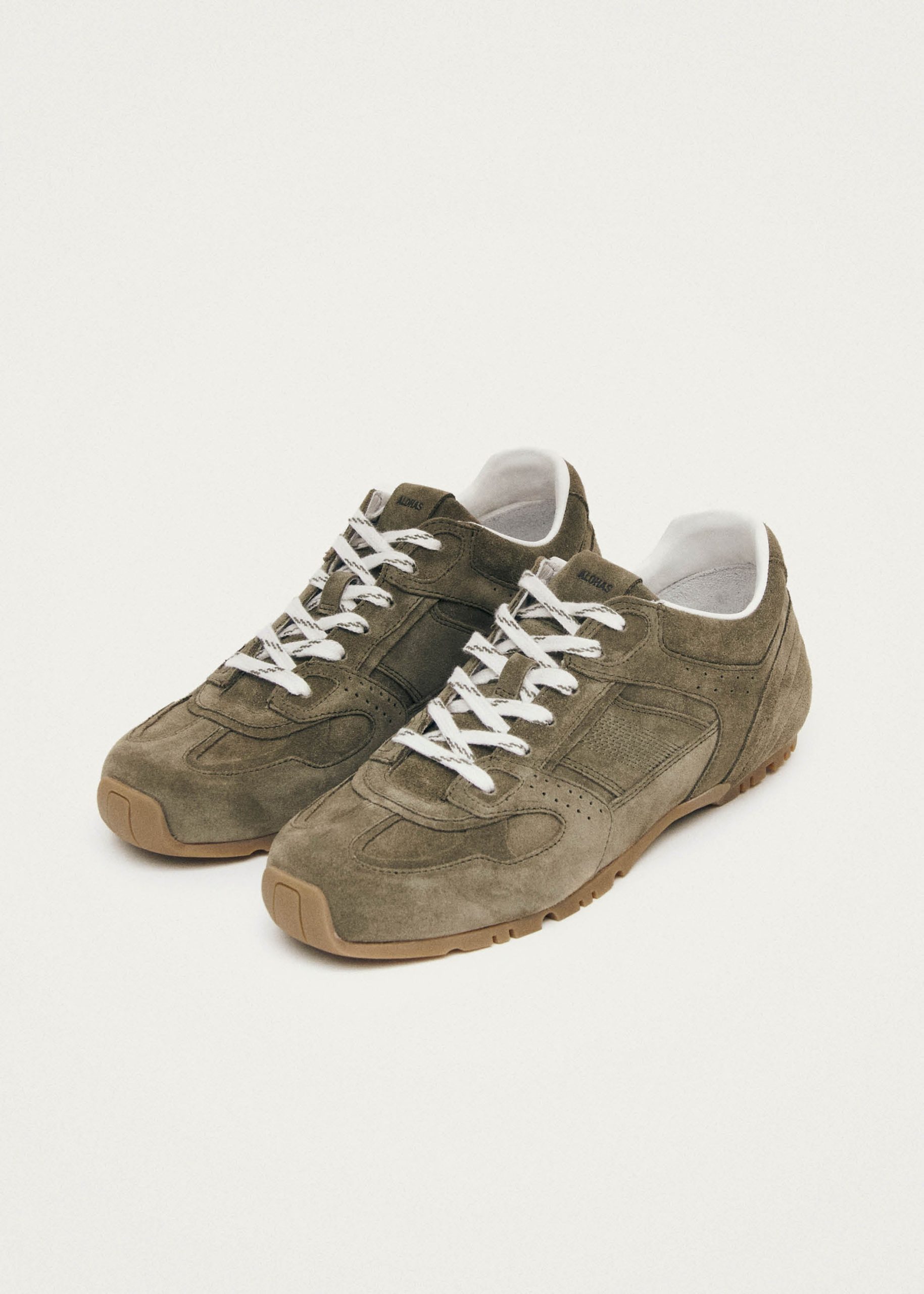 Tb.56 Suede Khaki Leather Sneakers - Image 2