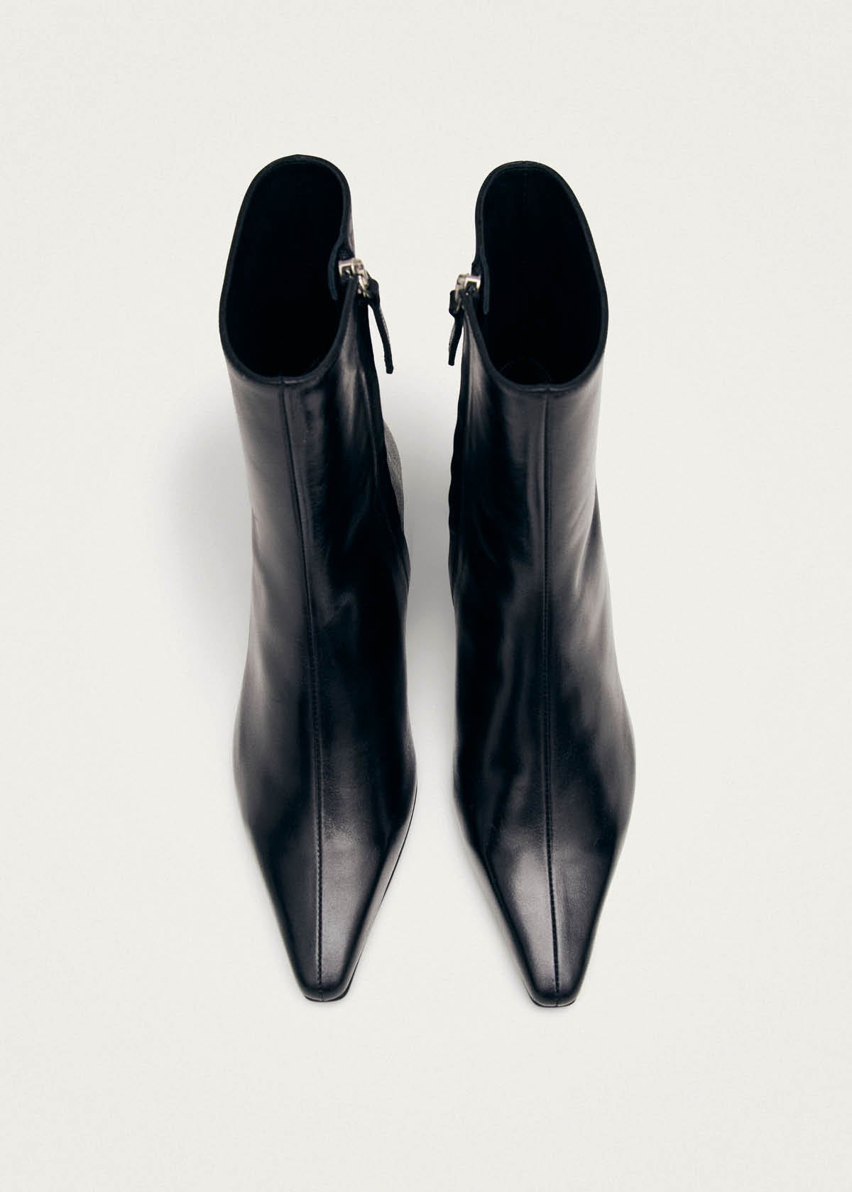 Ambar Rift Black Leather Ankle Boots - Image 5