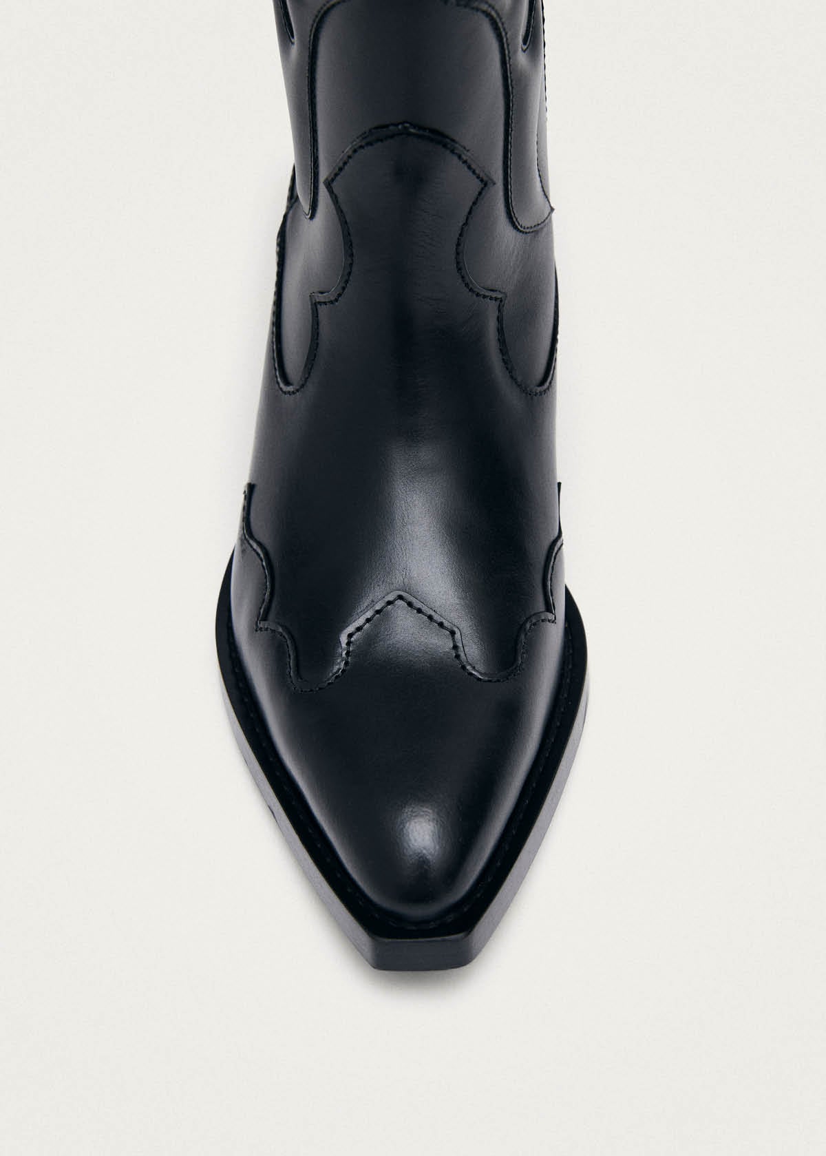 Calyx Black Leather Boots - Image 4