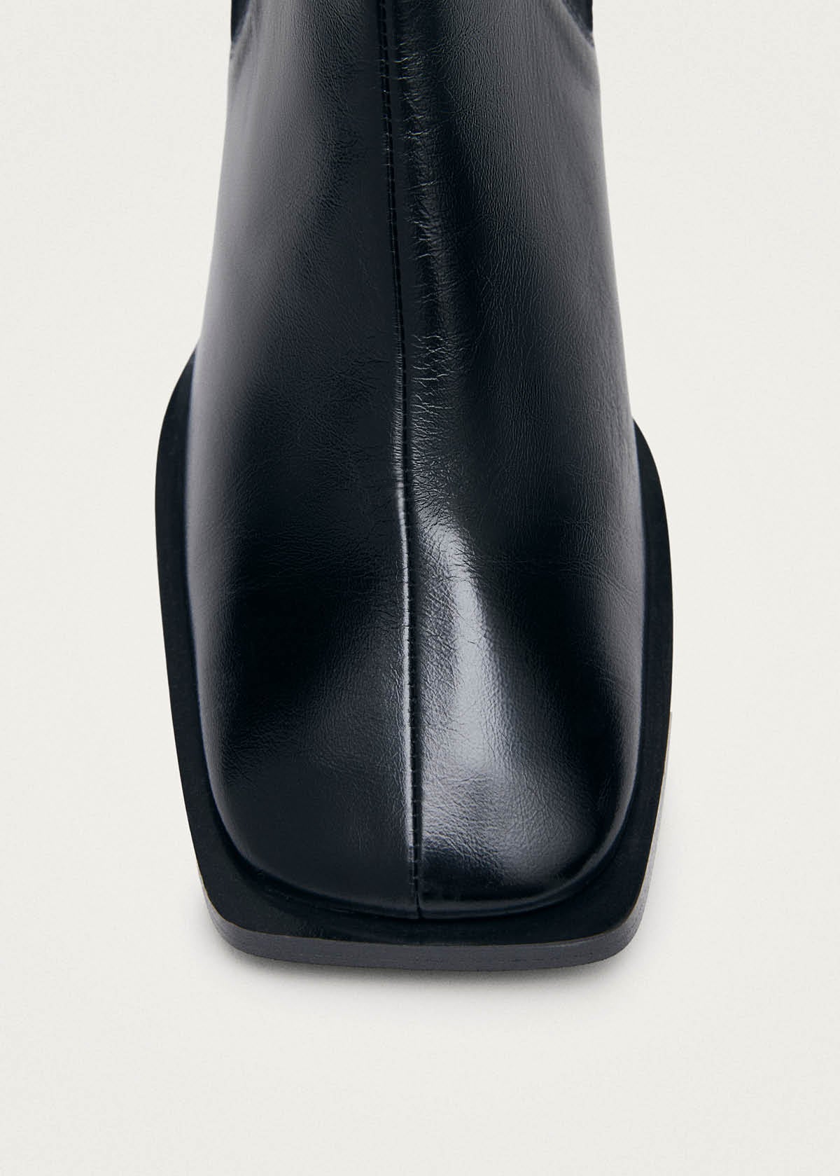 Elowen Rift Black Leather Boots - Image 5