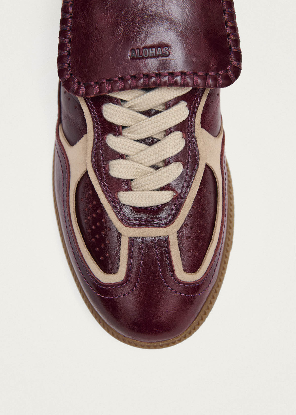 Tb.490 Club Deep Burgundy Patent Leather Sneakers - Image 7