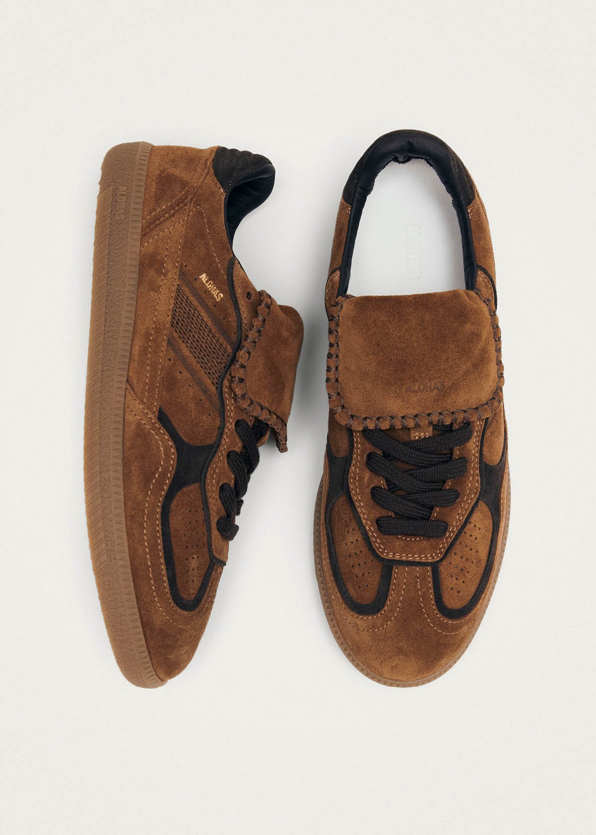 Tb.490 Club Suede Brown Leather Sneakers - Image 5