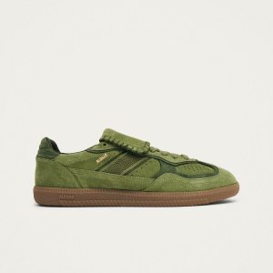 Tb.490 Club Suede Green Leather Sneakers