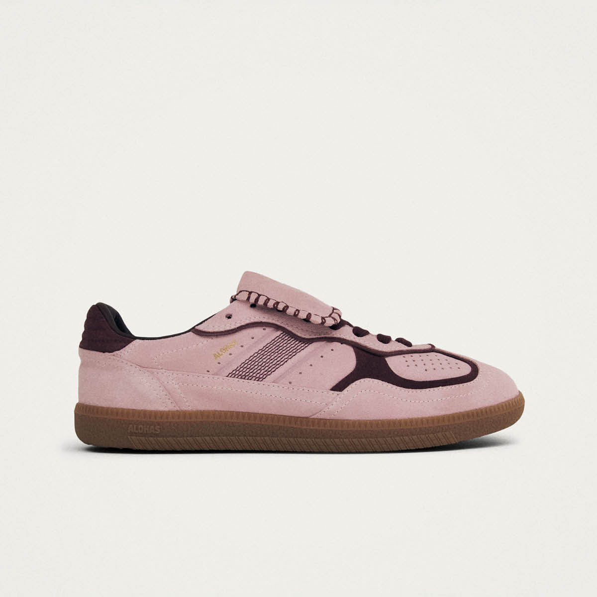 Tb.490 Club Suede Pink Leather Sneakers - Image 3