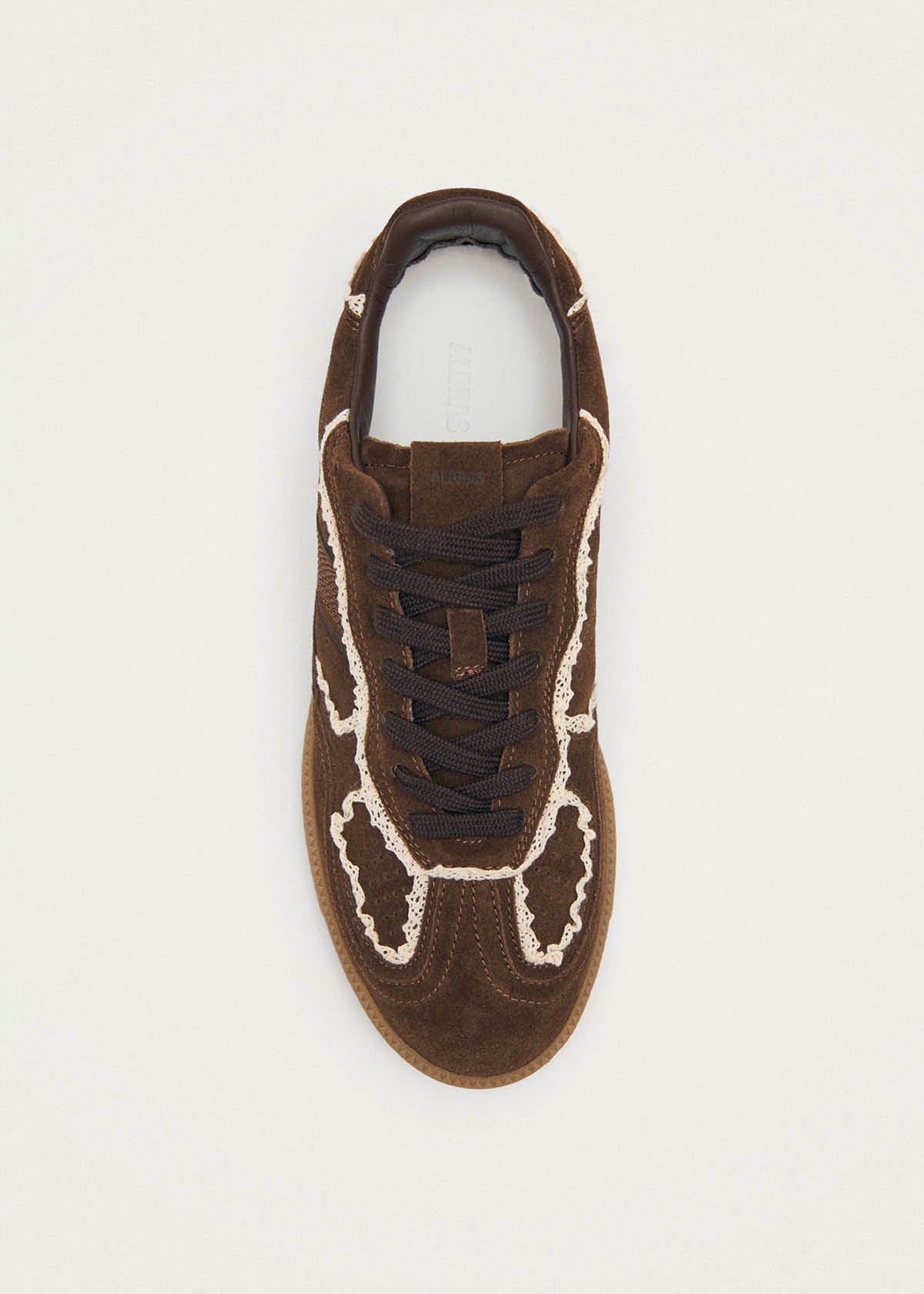 Tb.490 Crochet Chocolate Leather Sneakers - Image 5