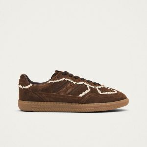 Tb.490 Crochet Chocolate Leather Sneakers