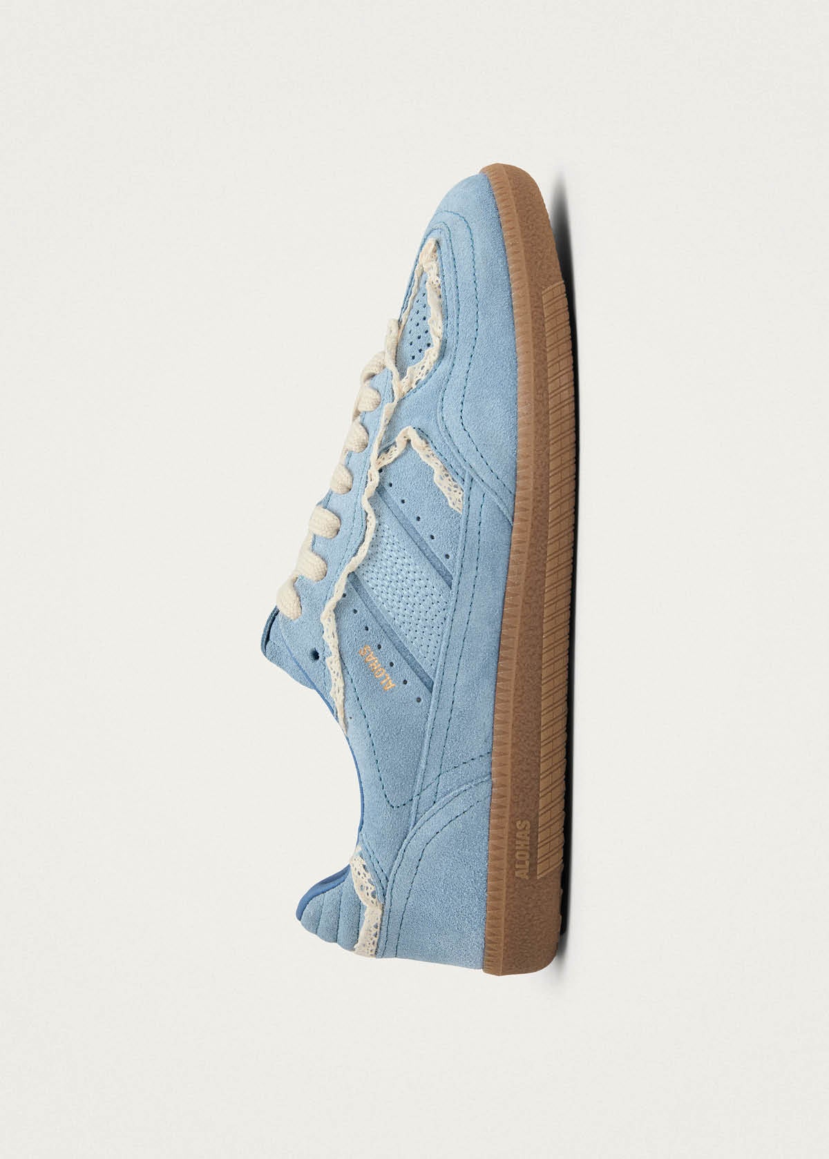 Tb.490 Crochet Blue Leather Sneakers - Image 4