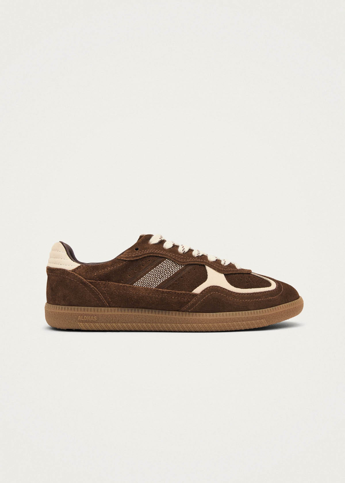 Tb.490 Rife Cocoa & Off White Leather Sneakers