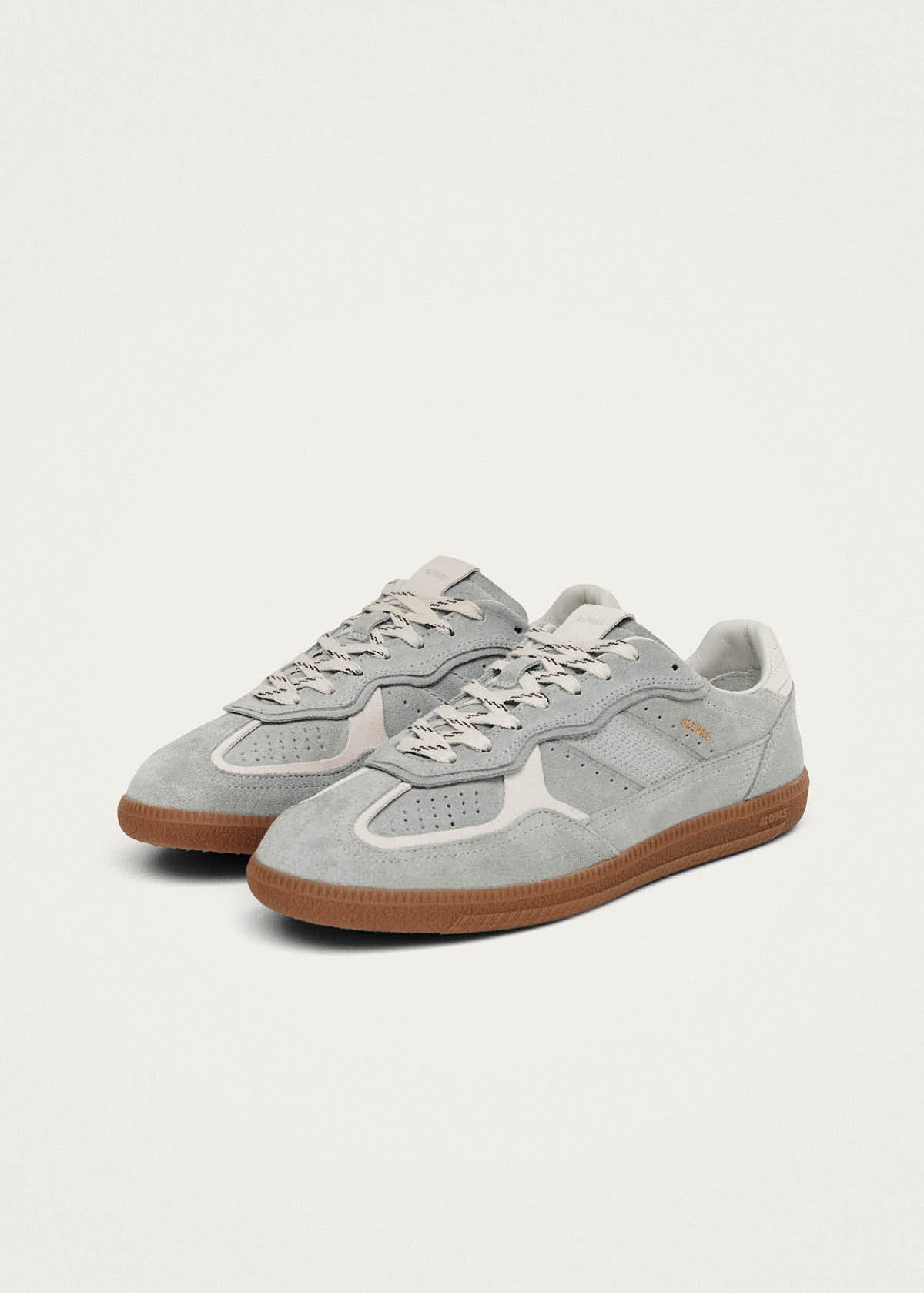 Tb.490 Rife Grey Leather Sneakers - Image 2