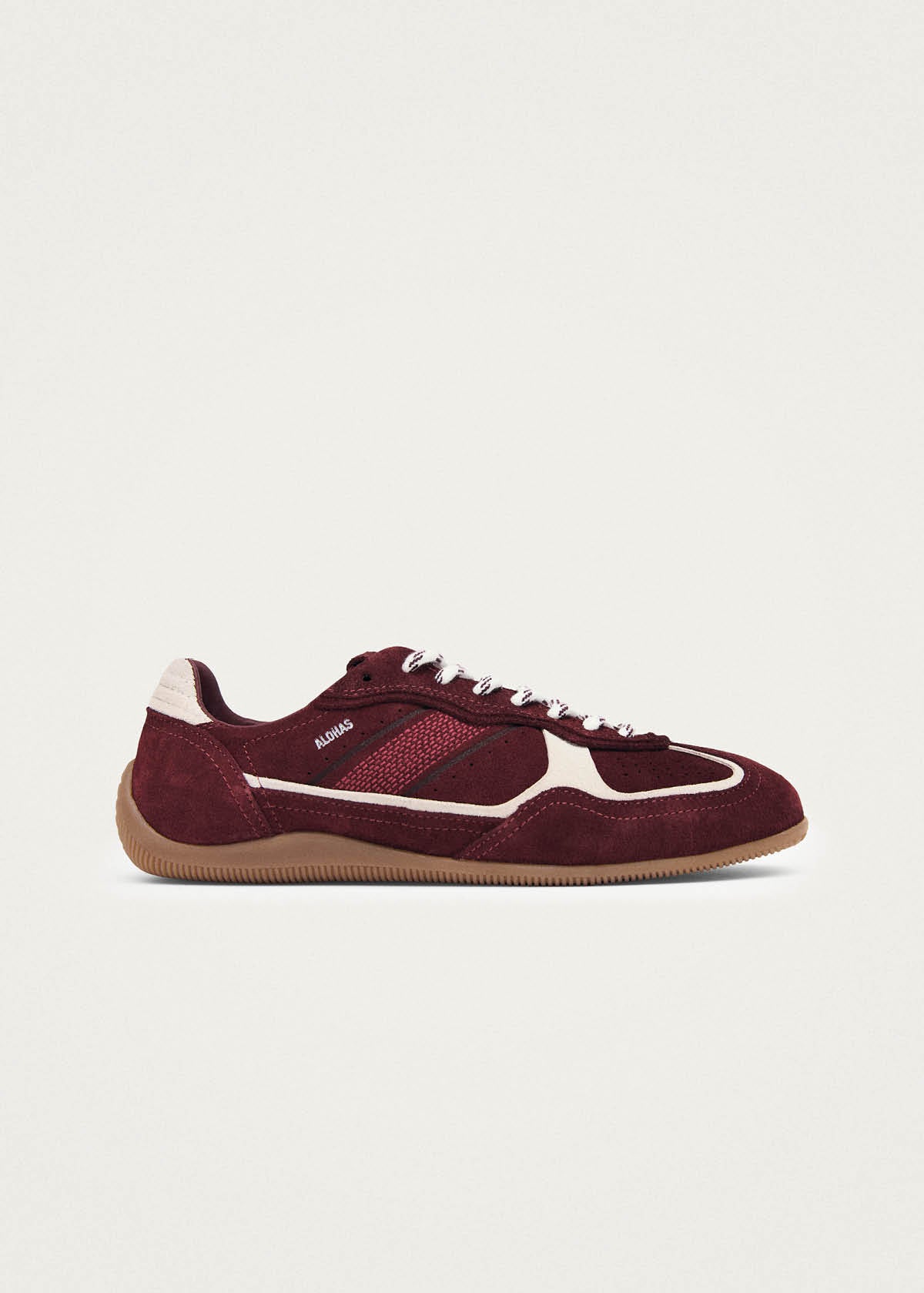 Tb.91 Suede Burgundy Leather Sneakers