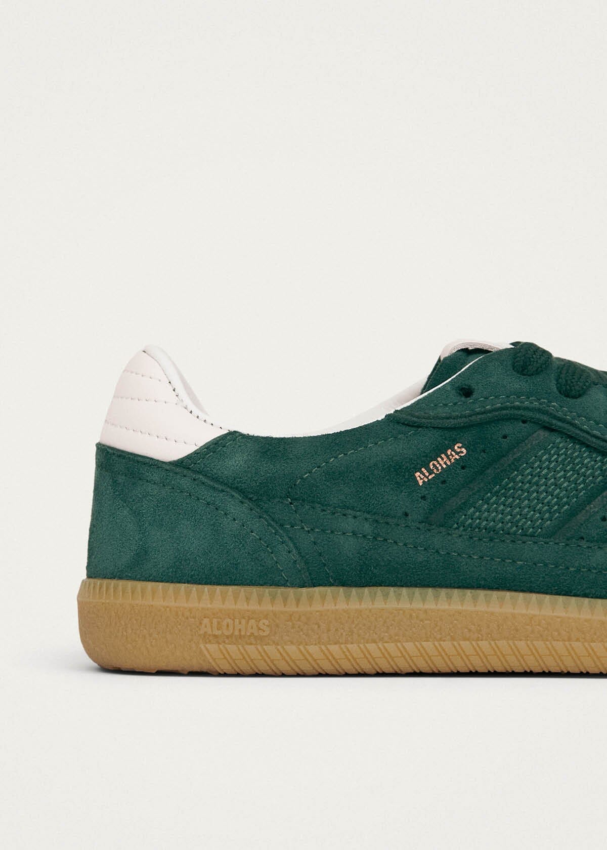 Tb.490 Rife Forest Green Leather Sneakers - Image 6