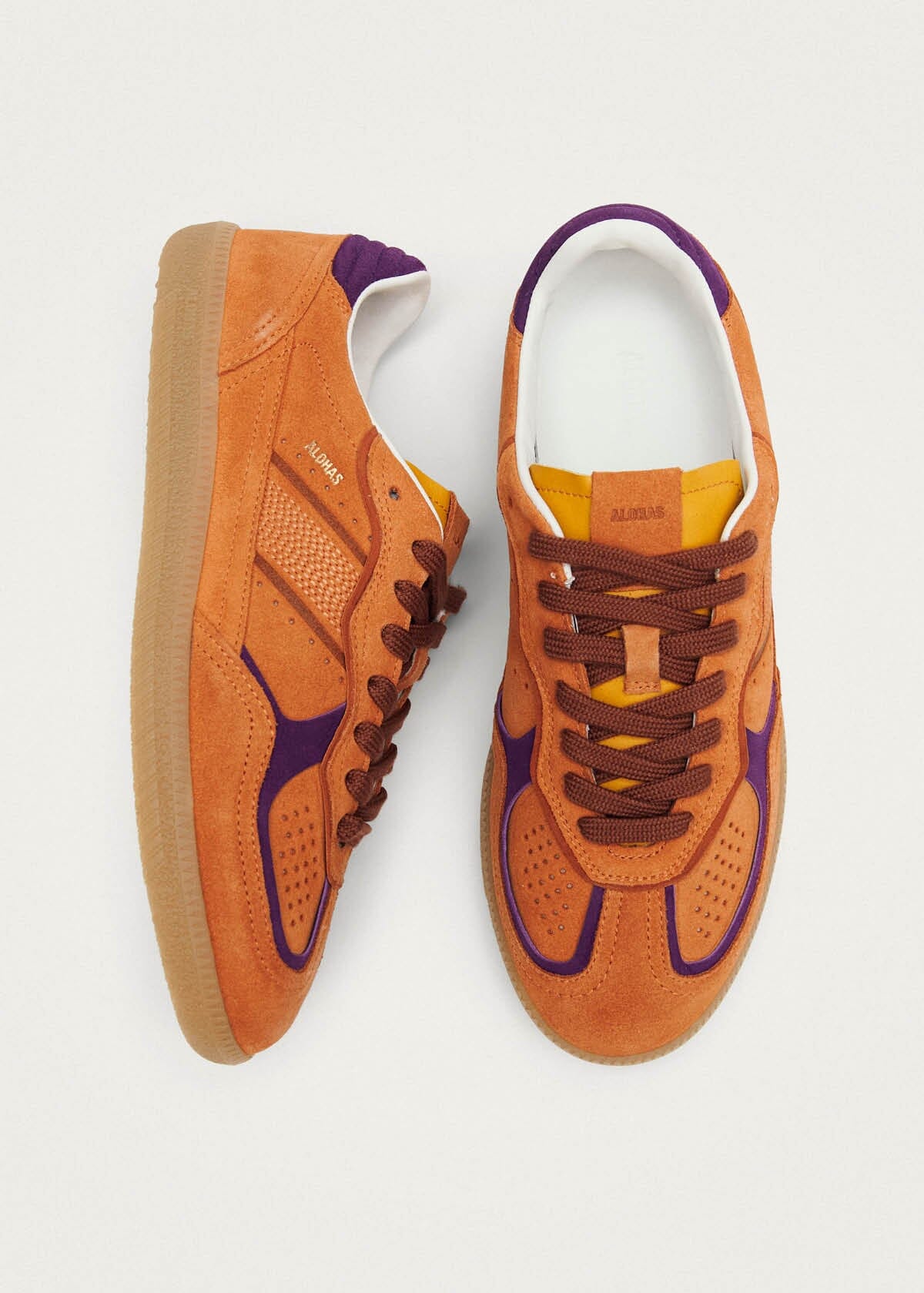 Tb.490 Rife Orange Leather Sneakers - Image 5