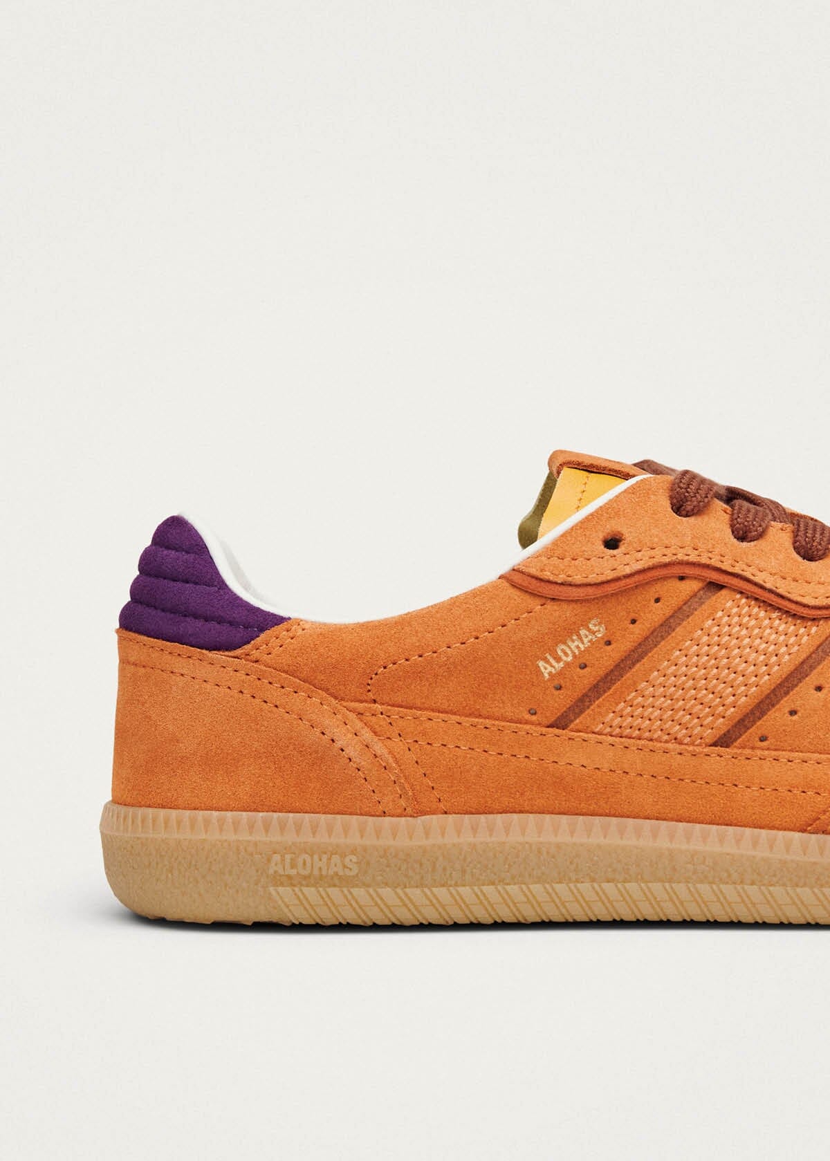 Tb.490 Rife Orange Leather Sneakers - Image 6